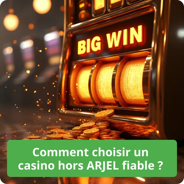 Comment choisir un casino hors ARJEL fiable ?